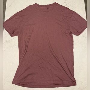 Abercrombie & Fitch Soft A&F T-Shirt Short Sleeve - Maroon - Men’s Size L